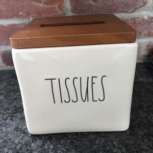 Rae Dunn Tissue Box